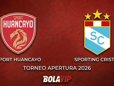 Sport Huancayo vs. Sporting Cristal EN VIVO por el Apertura 2026: minuto a minuto