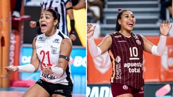 Alianza Lima vs Universitario por la Liga Peruana de Vóley.