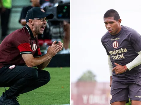 Javier Rabanal reveló el verdadero motivo por el que Edison Flores no es titular en Universitario