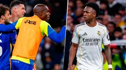 Nyom se la dedicó a Vinícius Júnior y hubo que separarlos.