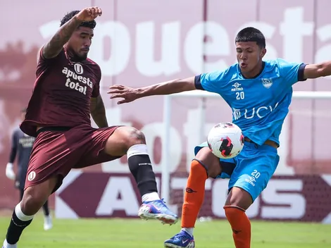Sin Gassama y con una nueva figura, Universitario empató 2-2 ante la César Vallejo