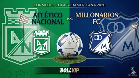 Atlético Nacional se enfrenta a Millonarios por un lugar en la fase de grupos de la Copa Sudamericana.