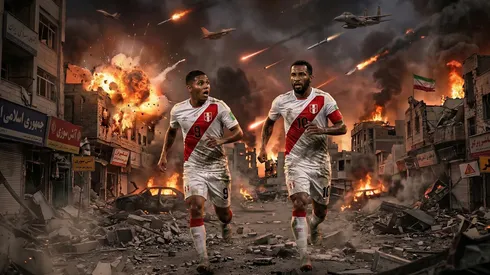 Jugadores de la Selección Peruana.