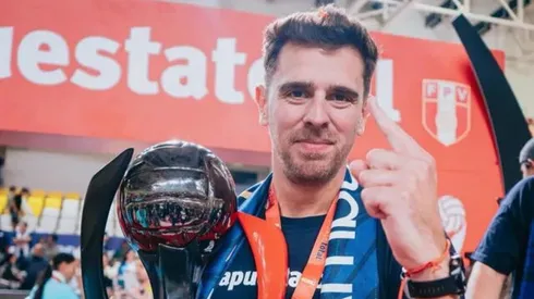 Facundo Morando, DT campeón con Alianza Lima.