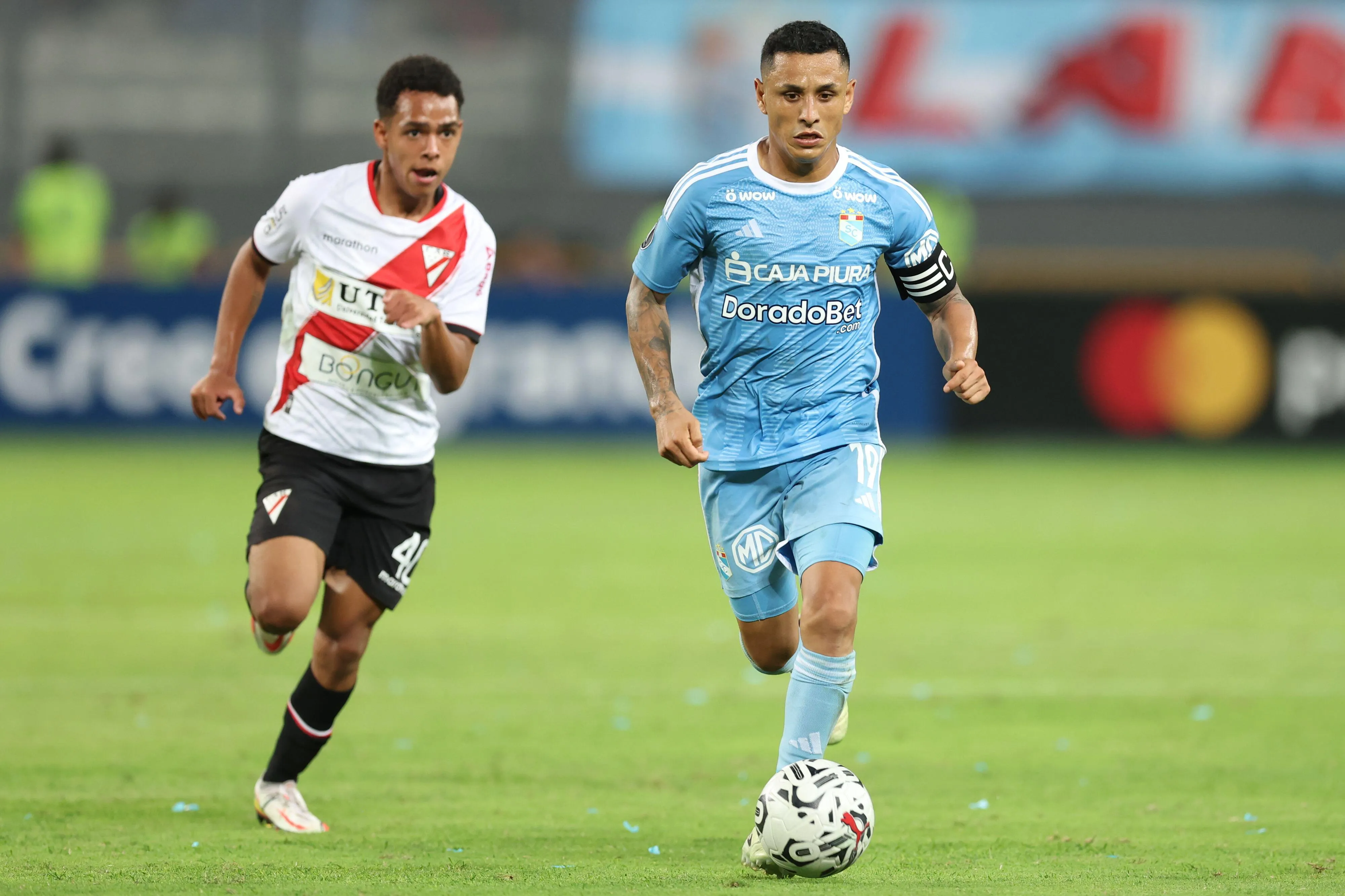 Sporting Cristal luchará por repetir la campaña de 1997 donde fue finalista. (Photo by Miguel Marrufo/PRESSINPHOTO) Credit: PRESSINPHOTO SPORTS AGENCY/Alamy Live News