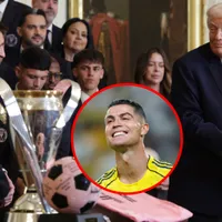VIDEO: la reacción de Lionel Messi cuando Donald Trump le mencionó a Cristiano Ronaldo en su cara