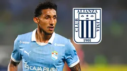 'Canchita' Gonzales y el escudo de Sporting Cristal.