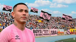 Jean Deza con camiseta de Sport Boys.