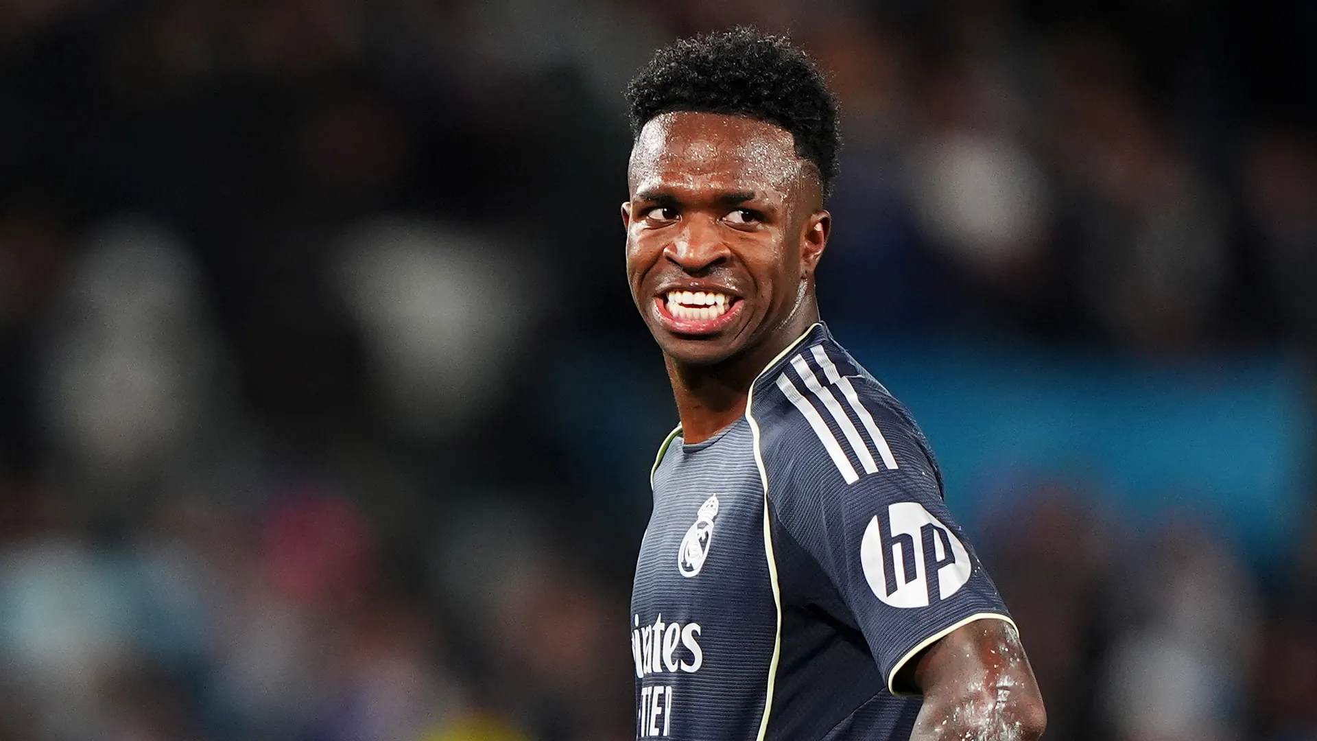 Vinícius Júnior durante el Madrid vs. Celta en Balaídos.