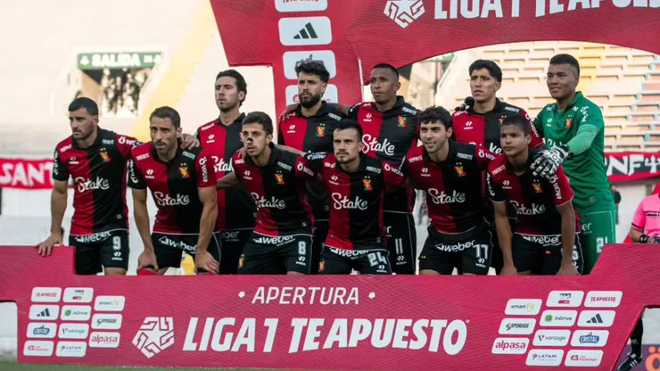 Alineación titular de FBC Melgar.
