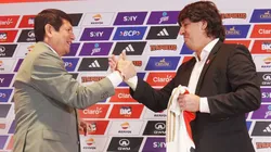 Agustín Lozano y Jean Ferrari.