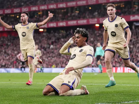 Yamal salva al Barcelona en San Mamés