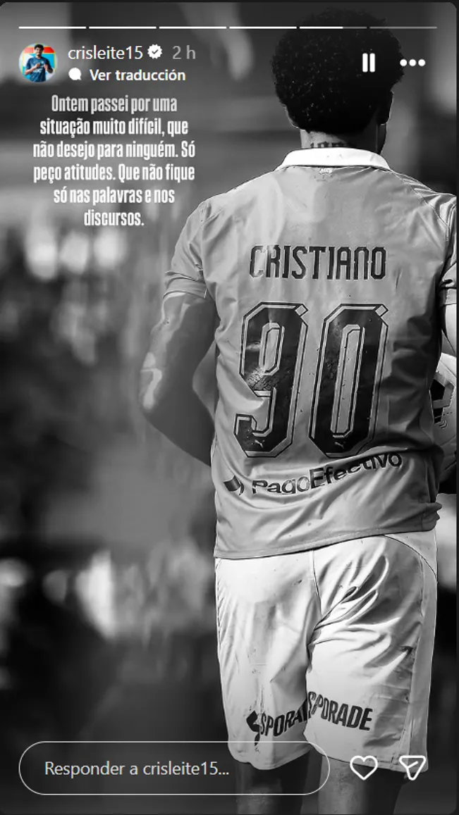 Fuente: @crisleite15