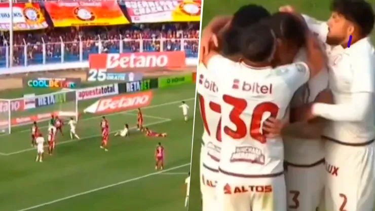 Universitario llegó al empate parcial de la mano de Riveros.