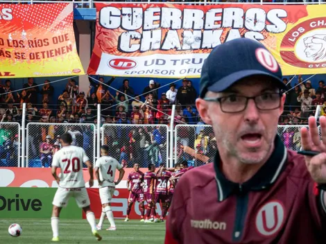 Hinchas de la 'U' sentencian a Rabanal tras perder ante Los Chankas: "Mañana Fossati en Lima"