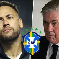 Neymar no juega con Santos y Carlo Ancelotti duda de su convocatoria con Brasil