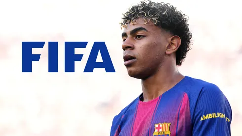 Lamine Yamal, figura del Barcelona. FIFA visitó el club.