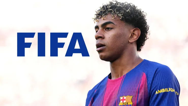 Lamine Yamal, figura del Barcelona. FIFA visitó el club.