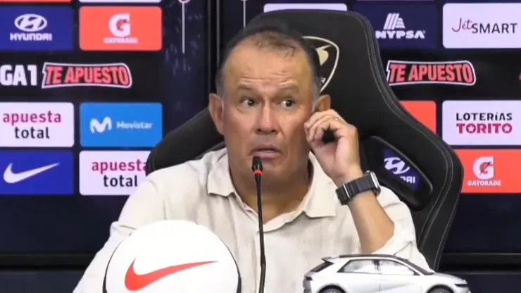 Juan Reynoso, entrenador de FBC Melgar, tras el partido ante Alianza Lima.