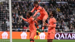 Lamine Yamal anotó el empate ante Newcastle.