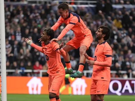 Lamine Yamal rescató al Barcelona en Champions League y la ida ante Newcastle terminó en empate