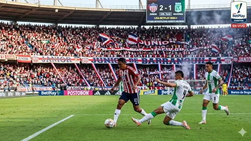 Junior vs. Atlético Nacional.