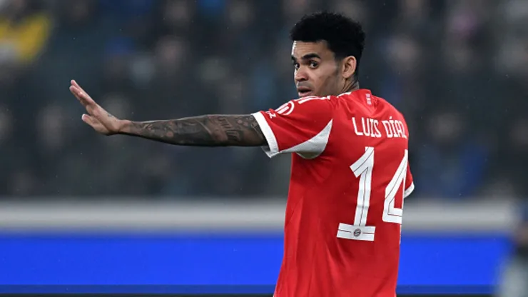 Luis Díaz, delantero de Bayern Múnich.