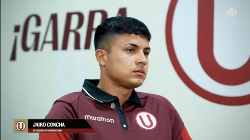 Jairo Concha, volante de Universitario.
