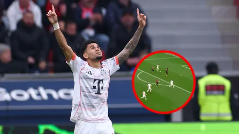 Luis Díaz marcó golazo con Bayer Múnich.
