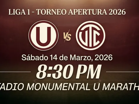 Universitario vs UTC EN VIVO y GRATIS por el Torneo Apertura vía L1 Max
