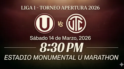 Universitario vs. UTC.