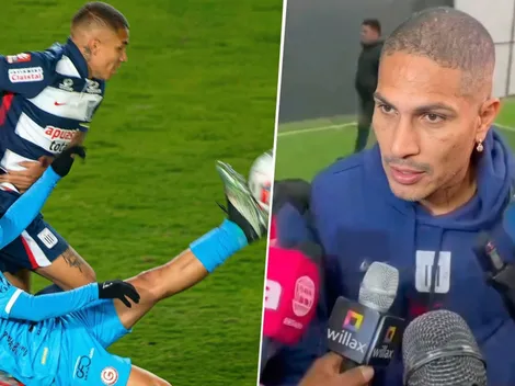 Paolo Guerrero se enojó y cuestionó al arbitraje tras golazo anulado en Garcilaso vs. Alianza Lima