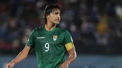 Marcelo Martins Moreno con camiseta de Bolivia.