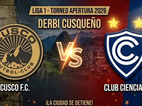 ¡Alineaciones confirmadas! Cusco FC vs. Cienciano EN VIVO y GRATIS por el Torneo Apertura vía L1 Max