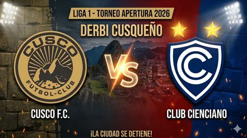 Cusco FC vs. Cienciano.
