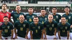 Equipo titular de Bolivia de hoy ante Trinidad y Tobago.