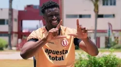 Sekou Gassama, delantero de Universitario.