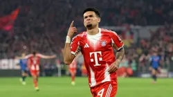 Luis Díaz celebra su golazo ante Atalanta.