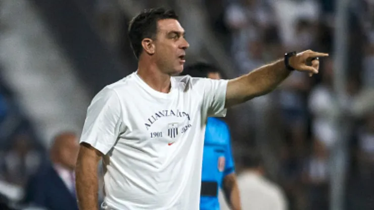Pablo Guede, DT de Alianza Lima.