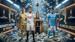 Los premios de la Libertadores y Sudamericana.