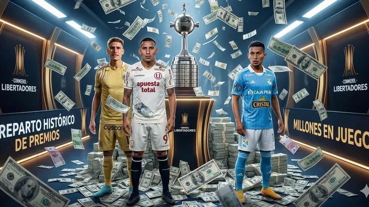 Los premios de la Libertadores y Sudamericana.