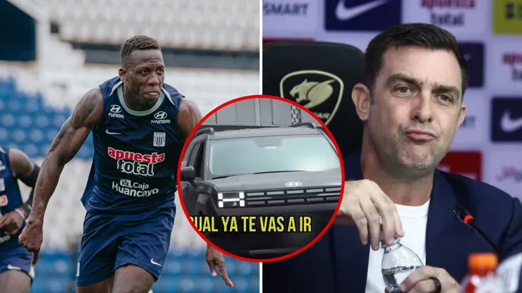 Luis Advíncula le hizo broma a Pablo Guede