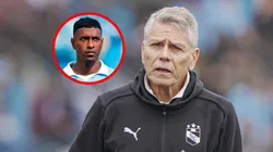 Miguel Araujo y Paulo Autuori en Sporting Cristal.