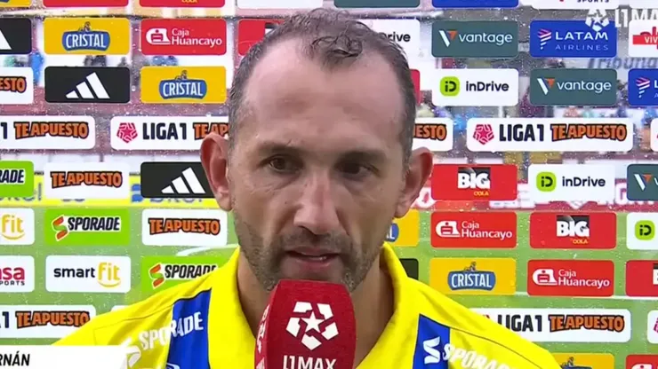 Hernán Barcos lamenta presente de FC Cajamarca
