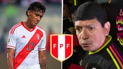 Renato Tapia y Agustín Lozano en la Selección Peruana.