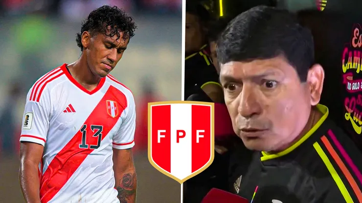 Renato Tapia y Agustín Lozano en la Selección Peruana.
