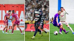 Los Chankas y Alianza Lima celebrando, empate de Universitario.