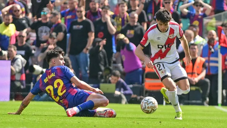 Barcelona venció 1-0 a Rayo Vallecano.
