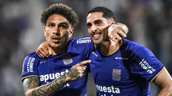Pablo Sabbag y Paolo Guerrero en Alianza Lima.