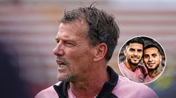 Carlos Desio, Carlos Zambrano y Miguel Trauco.